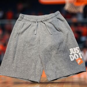 Nike Gray Just Do It Shorts